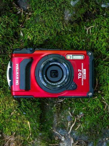 OM SYSTEM Olympus Tough TG-7 Black Underwater Camera, Waterproof, Freeze Proof, High Resolution Bright, 4K Video 44x Macro Shooting (Successor Olympus TG-6) | Waterproof to 15m/50ft, 12MP Bsi CMOS, 25-100mm Equiv Lens, 4K 30p Video, Shockproof 2.1m, Freez in Saudi Arabia