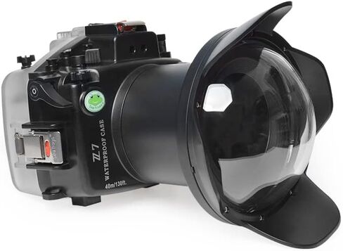 Sea frogs 40M/130ft Underwater Camera Housing Waterproof Case for Nikon Z7, Compatible with Nikon Z6, with 6 Inch Dome Port Kit in Saudi Arabia
