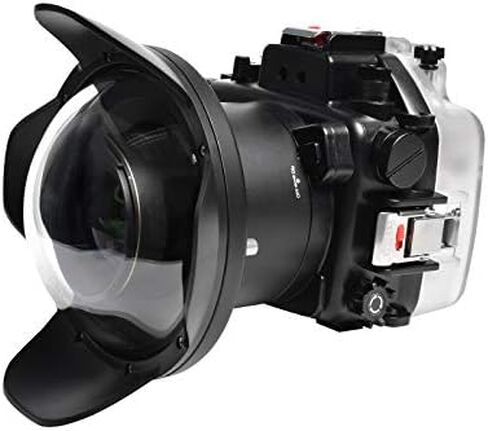 Sea frogs 40M/130ft Underwater Camera Housing Waterproof Case for Nikon Z7, Compatible with Nikon Z6, with 6 Inch Dome Port Kit in Saudi Arabia