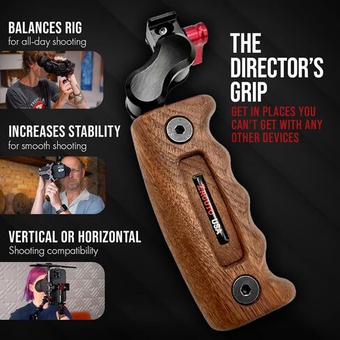 Zacuto Smart Z Finder | عدسة الكاميرا المدمجة لجهاز فيديو الهاتف الذكي | مع حزام اليد، وحامل الهاتف المحمول على الجسر، والديوبتر، والدروع المضادة للضباب | ملحقات صناعة الأفلام وصانعي المحتوى للهواتف الذكية in Kuwait