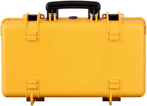 Monoprice Weatherproof Hard Case - 33 x 22 x 17 Inches, With Wheels and Customizable Foam, Shockproof, IP67, Ultraviolet And Impact Resistant Material, Black - Pure Outdoor Collection, 145.8 Liter in Saudi Arabia