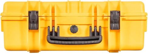 Monoprice Weatherproof Hard Case - 33 x 22 x 17 Inches, With Wheels and Customizable Foam, Shockproof, IP67, Ultraviolet And Impact Resistant Material, Black - Pure Outdoor Collection, 145.8 Liter in Saudi Arabia