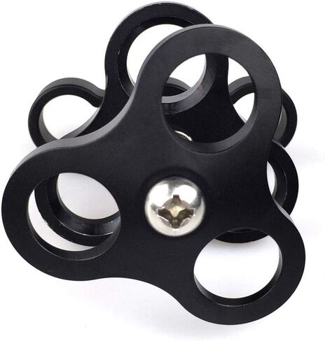 Seafrogs Diving Essential Accessory Ball Arm Clamp Three Cut Out Hole Lighting Arm System Fixed Mount Waterproof Case Tray Attachment CP-3 in Saudi Arabia
