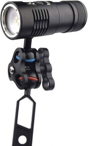Seafrogs Diving Essential Accessory Ball Arm Clamp Three Cut Out Hole Lighting Arm System Fixed Mount Waterproof Case Tray Attachment CP-3 in Saudi Arabia
