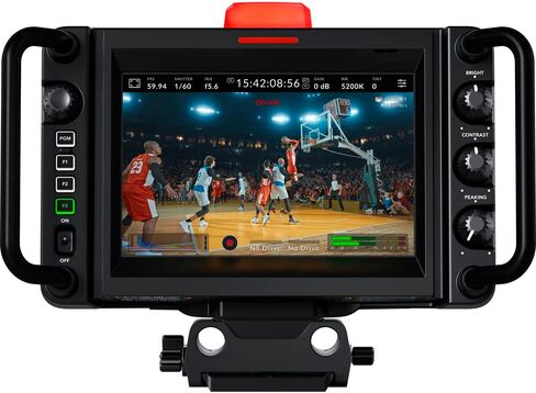 كاميرا Blackmagic Design Studio 6K Pro - حزمة EF Mount (CINSTUDMFT/G26PDK) مع سماعات رأس AKG K240 Studio Pro، وكابل فيديو Pearstone 50 بوصة SDI، ومناديل Kellards 5 عبوات in Saudi Arabia