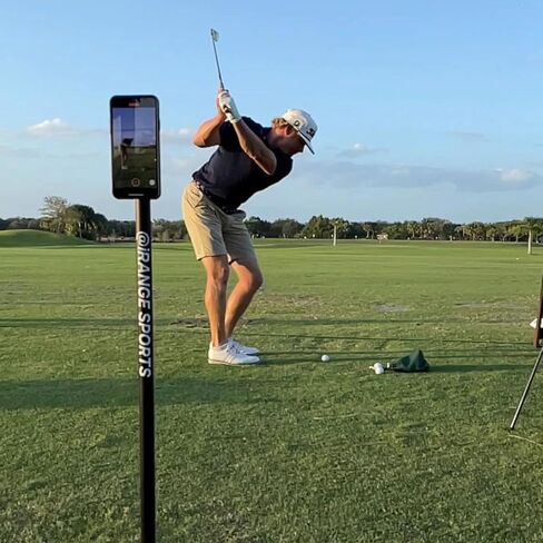iRangeSports Stick Lite - 37-INCH Heavy Duty Aluminum Monopod - Magsafe Compatible Phone Stand - Camera Monopod for Steady Golf Course Video & Photography - Lightweight, Portable, Easy Fit in Golf Bag in Saudi Arabia