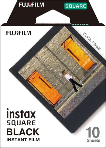 Fujifilm Instax Square Black Film - 10 Exposures in Kuwait