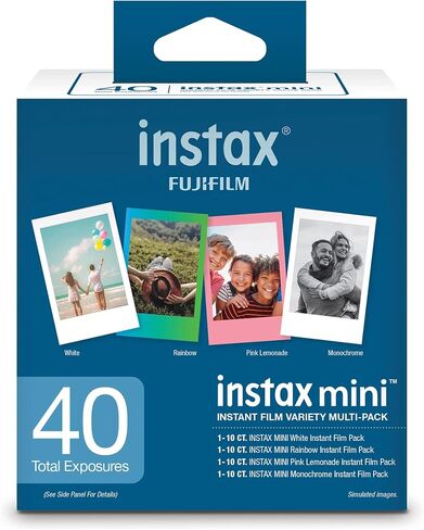 Fujifilm Instax Mini Variety Film Value Pack 40 Count in Saudi Arabia