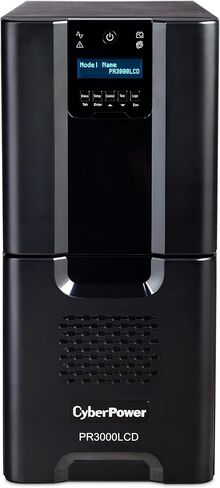 CyberPower PR1500LCD Smart App Sinewave UPS Battery Backup | 1500VA/1500W, 8 Outlets, AVR, Mini-Tower, UL Certified in Kuwait