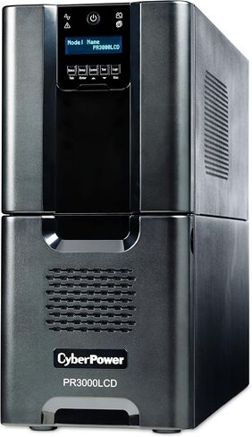 CyberPower PR1500LCD Smart App Sinewave UPS Battery Backup | 1500VA/1500W, 8 Outlets, AVR, Mini-Tower, UL Certified in Kuwait
