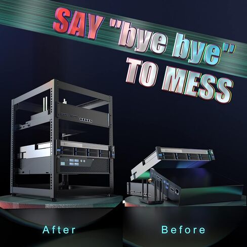 ايزد 2 اتش دي رف شبكة باطار مفتوح 15U للخادم (مناسب للخادم والمعدات)، يتضمن ارفف بفتحات تهوية 1U/2U، اطار يسار/يمين، دعامة رف ×2، ارجل تسوية ×4، برغي وغسالة ×24، صامولة ×16 in Kuwait