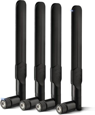 Bingfu 4G LTE Antenna for Spypoint Flex Moultrie Edge Covert Spartan 4PCS | SMA Cellular Antennae Replacement Compatible with Spypoint Flex Flex-S Flex-Dark Flex-Plus Flex-M G-36 LM2 Cell-Link Camera in Kuwait