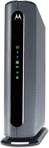 Refurbished - Motorola MG7700 Modem with Built in WiFi | Approved for Comcast Xfinity, Cox, Spectrum | for Plans Up to 800 Mbps | DOCSIS 3.0 + Gig WiFi Router (Renewed) in Saudi Arabia