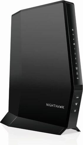 NETGEAR Nighthawk WiFi 6Cable Modem Router CAX30-100NAR Compatible with Xfinity, Spectrum, and Cox, AX2700 (Up to 2.7Gbps) DOCSIS 3.1 (Renewed) in Saudi Arabia