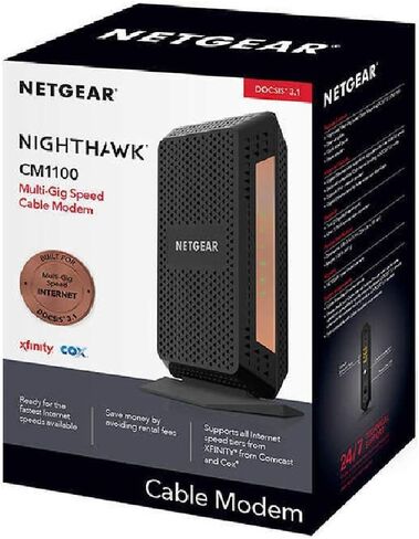 Netgear Nighthawk CM1100 DOCSIS 3.1 Cable Modem (Renewed) in Saudi Arabia