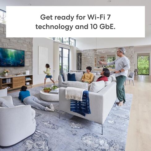Amazon eero Max 7 mesh wifi router (newest model) - Supports internet plans up to 10 Gbps, Coverage up to 2,500 sq. ft., Connect 250+ devices, 1-pack in Saudi Arabia