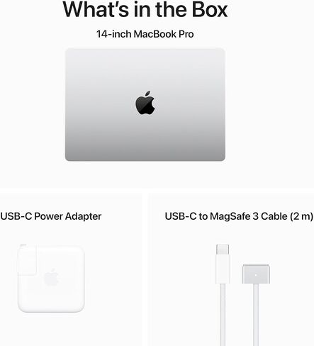 Apple 2023 MacBook Pro Laptop M3 Max chip with 14‑core CPU, 30‑core GPU: 14.2-inch Liquid Retina XDR Display, 36GB Unified Memory, 1TB SSD Storage; Silver with AppleCare+ (3 Years) in Saudi Arabia
