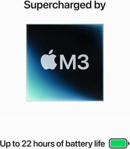 شريحة كمبيوتر محمول Apple 2023 MacBook Pro M3 مع وحدة معالجة مركزية 8 نواة، ووحدة معالجة رسومات 10 نواة: شاشة Liquid Retina XDR مقاس 14.2 بوصة، وذاكرة موحدة سعة 8 جيجابايت، وتخزين SSD بسعة 512 جيجابايت. يعمل مع آيفون/آي باد؛ فضاء رمادي in Kuwait