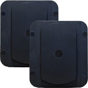 Aesthetic Portable Computer Mounted External Hard Drive and Hub Holder to Organize Laptop Workspace and Declutter Cable with Lock System