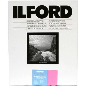 Ilford Multigrade Cooltone Resin Coated (RC) Black & White Paper (8 x 10', Glossy, 100 Sheets) in Saudi Arabia