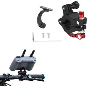 Taoke Mavic Air 3 / Mavic Mini 4 Pro Bike Handlebar Holder, Sport Camera Holder Bicycle Riding Stand Compatible with D-JI RC 2 Remote Control in Kuwait
