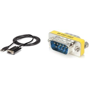 StarTech.com USB to Serial Adapter - 1 port - USB Powered - FTDI USB UART Chip - DB9 (9-pin) - USB to RS232 Adapter (ICUSB2321F) in Kuwait