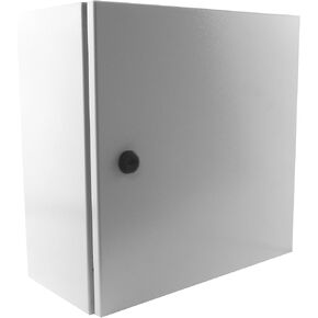 Yuco YC-12X12X6-UL-FE حاوية IP66 مغلقة بالكامل، معتمدة من UL، Nema 4، مقياس 16، غطاء مفصل باب واحد، مثبت على الحائط، لوحة خلفية (12 × 12 × 6) in Kuwait