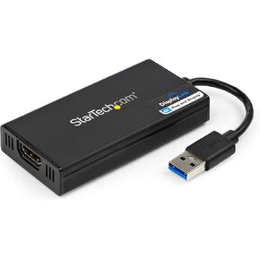 StarTech USB 3.0 to DisplayPort Adapter, 4K 30Hz UHD, TAA (USB32DP4K) | USB to DP display adapter, External adapter, Extended mode, HDCP 2.2, Mac and Windows, External video card in Saudi Arabia