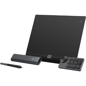 XPPen Wireless Drawing Tablet Deco Pro XLW 2nd, 15 Inch Bluetooth Computer Graphics Tablet with X3 Pro Stylus & Mini Key-dial, Digital Drawing Pad for Animation, Digital Art, Video Editing