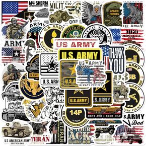 50 PCS U.S. Air Force Stickers,USAF Vinyl Aesthetic Stickers for Water Bottles, Laptops, Suitcases,Skateboards,Cars,Perfect Gifts for Veteran, Military Fans,Adults,Teens and Kids