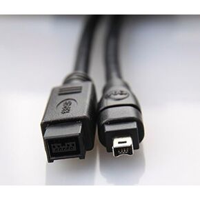 بيزلاندر كيبل فاير واير عالي السرعة من دي في الى فاير واير 800 1394B 800-400 IEEE 9 دبابيس ذكر الى 4 دبابيس ذكر بطول 6 قدم لماك برو وماك بوك برو وماك ميني واي ماك والكمبيوتر والكاميرات الرقمية وSLR in Kuwait