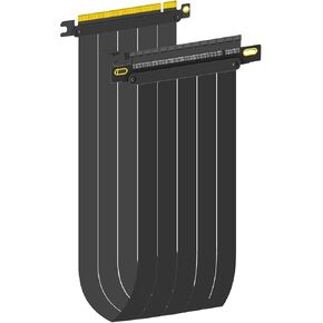 200mm PCIe 4.0 X16 Riser Cable for PCIe 4.0/3.0 GPUs, Such as GeForce RTX 40/30 Series and AMD Radeon RX7000/RX6000 Series, etc in Saudi Arabia
