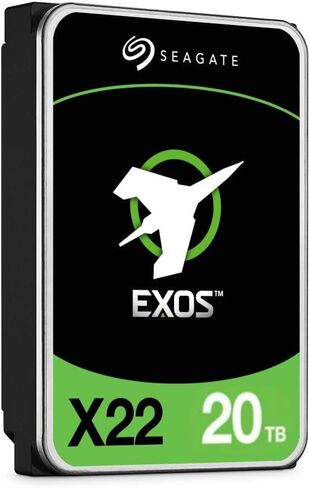 Seagate Exos X22 20TB SATA 6Gb/s 7200RPM 3.5-inch Enterprise HDD - ST20000NM004E (Renewed) in Saudi Arabia