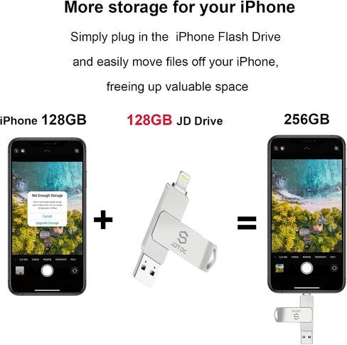 بطاقة ذاكرة Apple MFi معتمدة بسعة 512 جيجابايت لتخزين الصور على iPhone وذاكرة iPhone iPhone USB للصور وذاكرة فلاش USB لجهاز iPad وذاكرة تخزين iPhone الخارجية ومحرك الإبهام لجهاز iPad Photo Stick in Kuwait