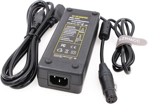 SZRMCC Blackmagic Studio XLR 4 Pin Female 16V 10A AC DC محول الطاقة لـ Canon C500 Mark ii C700 Sony F5 F55 أجهزة صوت الكاميرا PIX 260 270i (16V 10A) in Kuwait