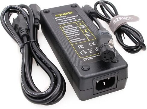 SZRMCC Blackmagic Studio XLR 4 Pin Female 16V 10A AC DC محول الطاقة لـ Canon C500 Mark ii C700 Sony F5 F55 أجهزة صوت الكاميرا PIX 260 270i (16V 10A) in Kuwait