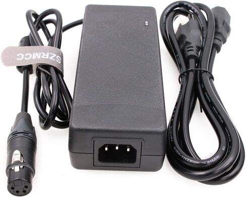 SZRMCC Blackmagic Studio XLR 4 Pin Female 16V 10A AC DC محول الطاقة لـ Canon C500 Mark ii C700 Sony F5 F55 أجهزة صوت الكاميرا PIX 260 270i (16V 10A) in Kuwait