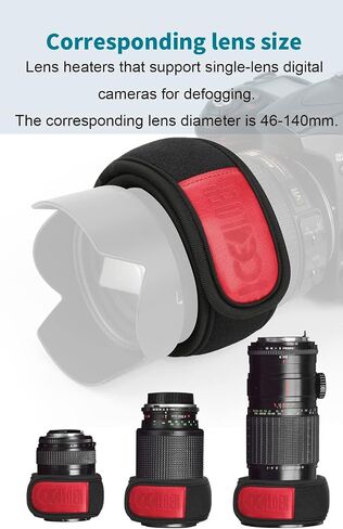 LOSHARP USB Lens Heater Warmer for Camera Lens and Observation Mirror, Dew Heater for Heating and Defogging in Extremely Cold Environment, Base Version Without Control Switch in Saudi Arabia