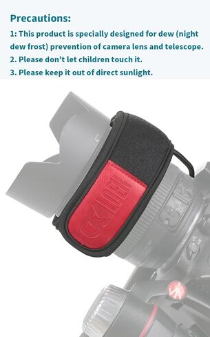 LOSHARP USB Lens Heater Warmer for Camera Lens and Observation Mirror, Dew Heater for Heating and Defogging in Extremely Cold Environment, Base Version Without Control Switch in Saudi Arabia