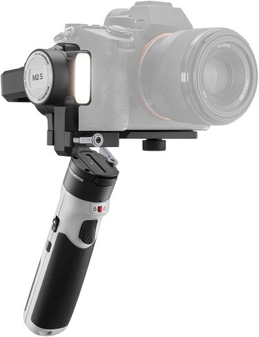 Zhiyun Crane M2S مثبت كاميرا Gimbal مثبت فيديو ثلاثي المحاور للكاميرات خفيفة الوزن عديمة المرآة (الإصدار القياسي) in Kuwait