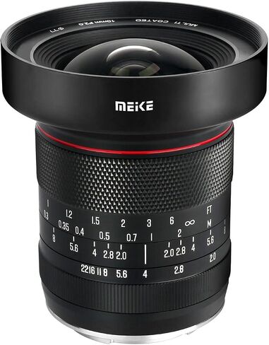 Meike 10mm F2.0 Large Aperture Wide Angle Lens Manual Focus APS-C Lens Compatible with Fujifilm X Mount Mirrorless Cameras X-Pro2 X-E3 X-T1 X-T2 X-T3 X-T4 X-T10 X-T20 X-A2 X-E2 X-T100 X-T200 X-E1 in Saudi Arabia