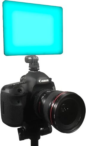Dracast X Series LED240 RGBWW On Camera LED Video Light | App Control | Dimmable 0-100% | CRI & TLCI 96+ | NP-F Battery Plate in Saudi Arabia