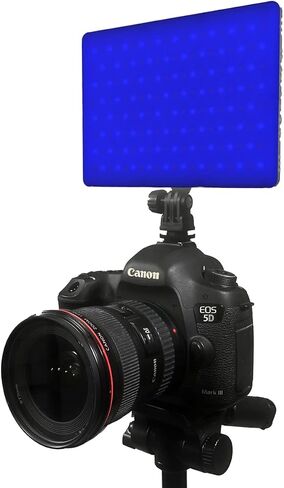 Dracast X Series LED240 RGBWW On Camera LED Video Light | App Control | Dimmable 0-100% | CRI & TLCI 96+ | NP-F Battery Plate in Saudi Arabia