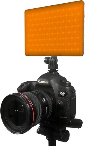 Dracast X Series LED240 RGBWW On Camera LED Video Light | App Control | Dimmable 0-100% | CRI & TLCI 96+ | NP-F Battery Plate in Saudi Arabia