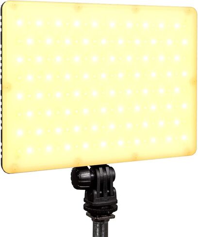 Dracast X Series LED240 RGBWW On Camera LED Video Light | App Control | Dimmable 0-100% | CRI & TLCI 96+ | NP-F Battery Plate in Saudi Arabia