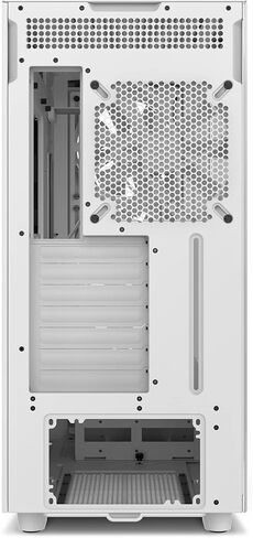 NZXT H7 Flow - CM-H71FB-01 - ATX Mid Tower PC Gaming Case - Front I/O USB Type-C Port - Quick-Release Tempered Glass Side Panel - Black in Saudi Arabia