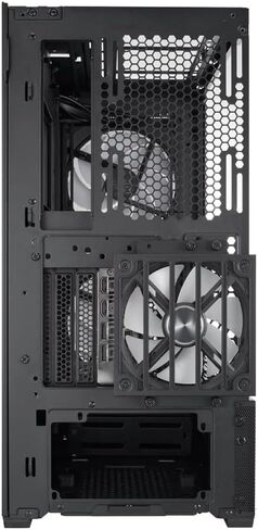 LIAN LI LANCOOL 207 Compact ATX RGB Gaming Computer Case, Black in Saudi Arabia