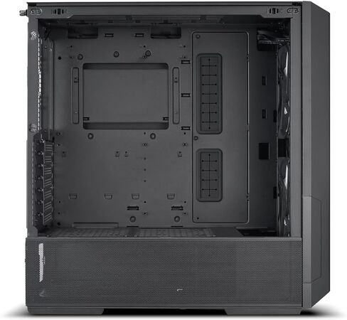 LIAN LI LANCOOL 207 Compact ATX RGB Gaming Computer Case, Black in Saudi Arabia