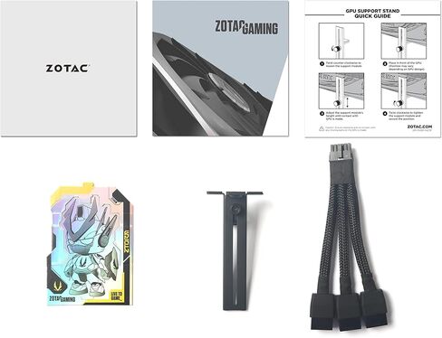 ZOTAC Gaming GeForce RTX 4070 Ti Trinity OC DLSS 3 12GB GDDR6X 192-bit 21 Gbps PCIE 4.0 بطاقة رسومات الألعاب، IceStorm 2.0 تبريد متقدم، إضاءة Spectra 2.0 RGB، ZT-D40710J-10P in Saudi Arabia