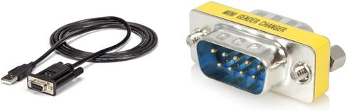 StarTech.com USB to Serial Adapter - 1 port - USB Powered - FTDI USB UART Chip - DB9 (9-pin) - USB to RS232 Adapter (ICUSB2321F) in Kuwait